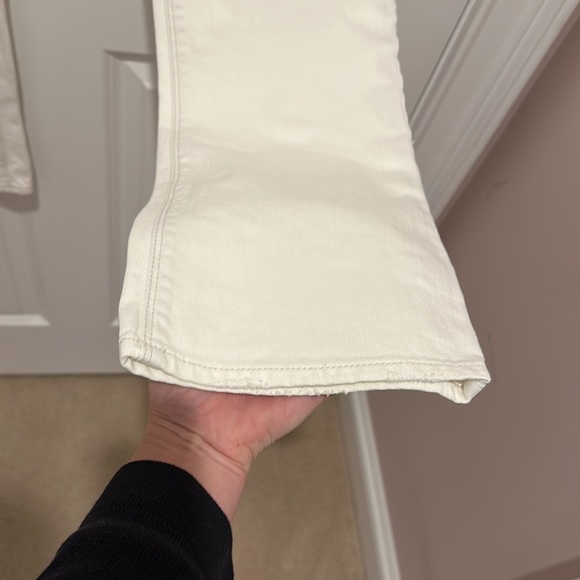 Express barely bootcut jeans in white size 4 - Picture 11 of 17
